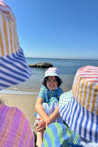 Color Stripe Bucket Şapka - 6
