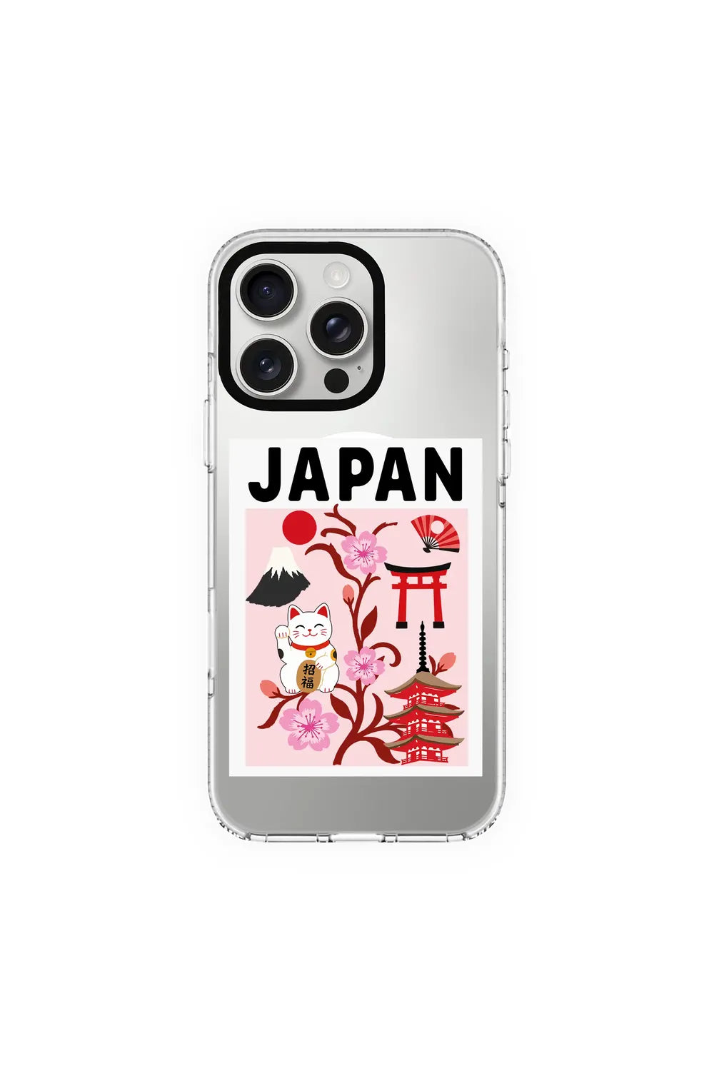 I Am Japanese-Clear Kılıf Magsafe Özellikli - Iphone 16 Pro - 0