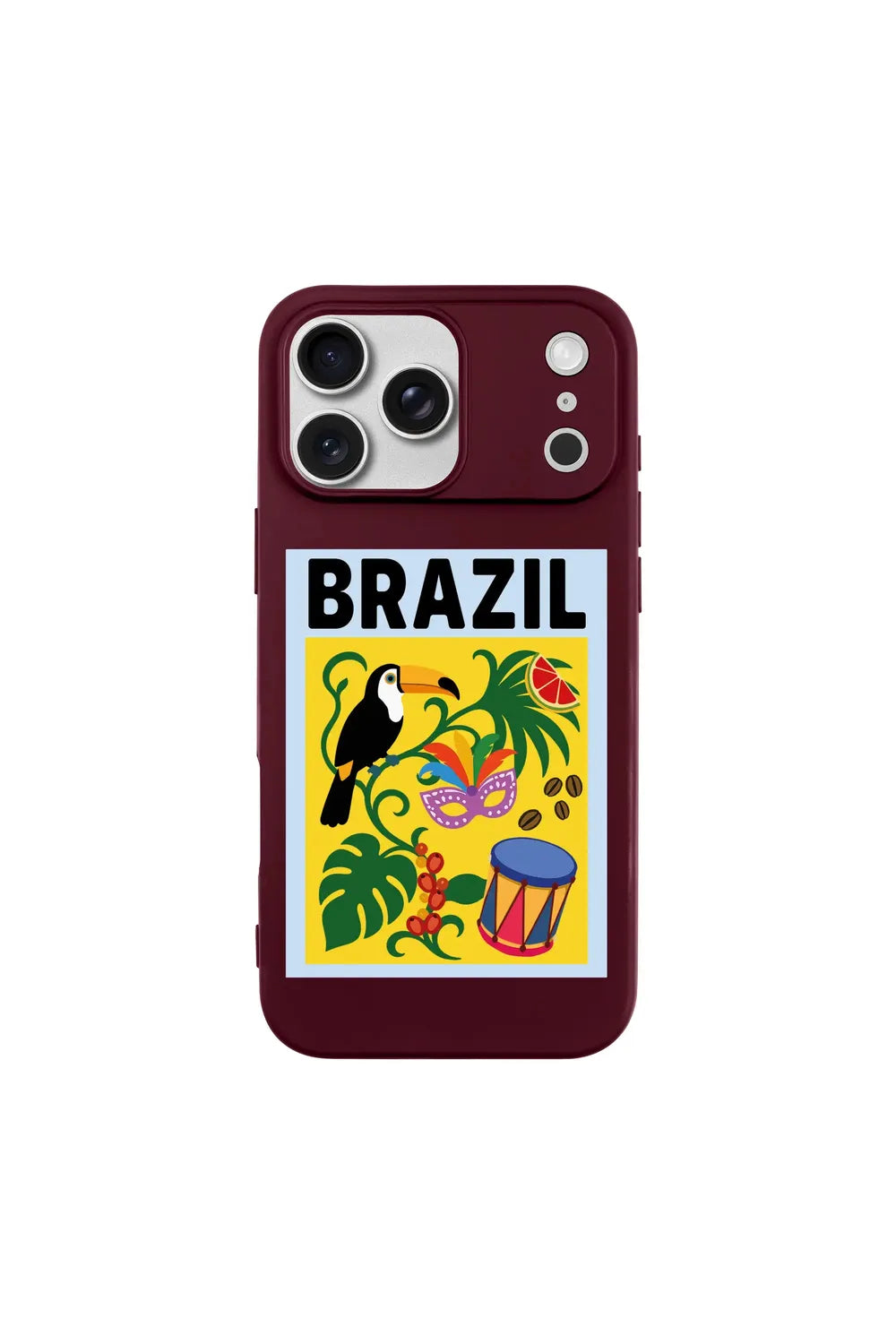 I Am Brazilian-Ultra Silikon Kılıf-Iphone 17 Pro Max - 0