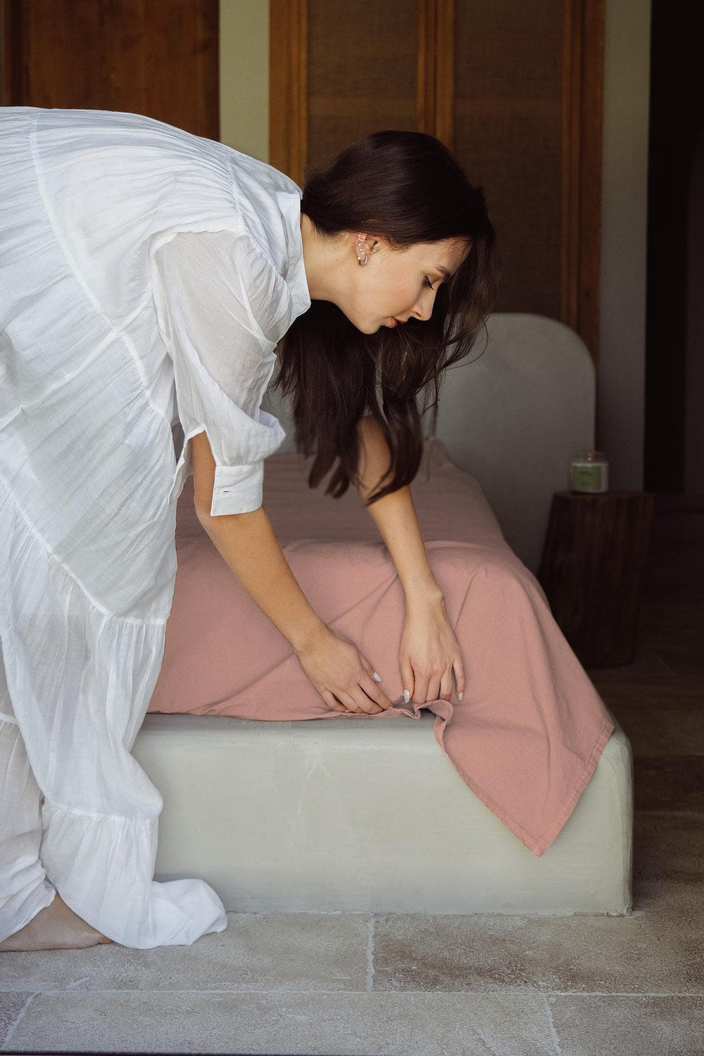 Cotta Terra Çift Kişilik Çarşaf 260x240 Cm - 2