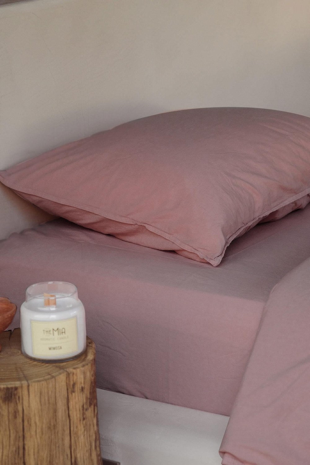 Cotta Old Rose Çift Kişilik Çarşaf 260x240 Cm - 0