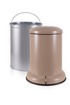 Metal Pedallı Çöp Kovası Mocha 25 Lt - 2