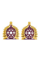 Sun Of The Ottoman Empire Ruby Küpe - 0