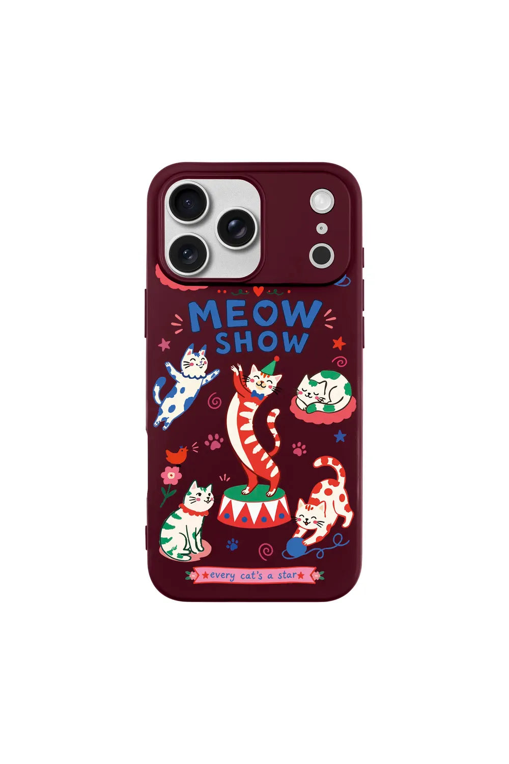 Meow Show Ultra Silikon Kılıf - Iphone 17 Pro Max - 0