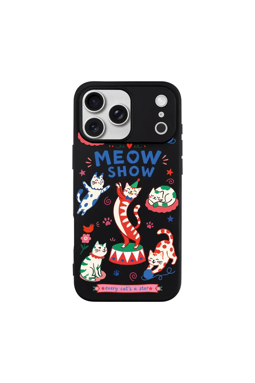 Meow Show Ultra Silikon Kılıf - Iphone 17 Pro Max - 3