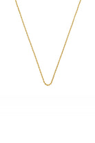 Halat Zincir Kolye, Gold - 0