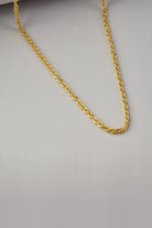 Halat Zincir Kolye, Gold - 2