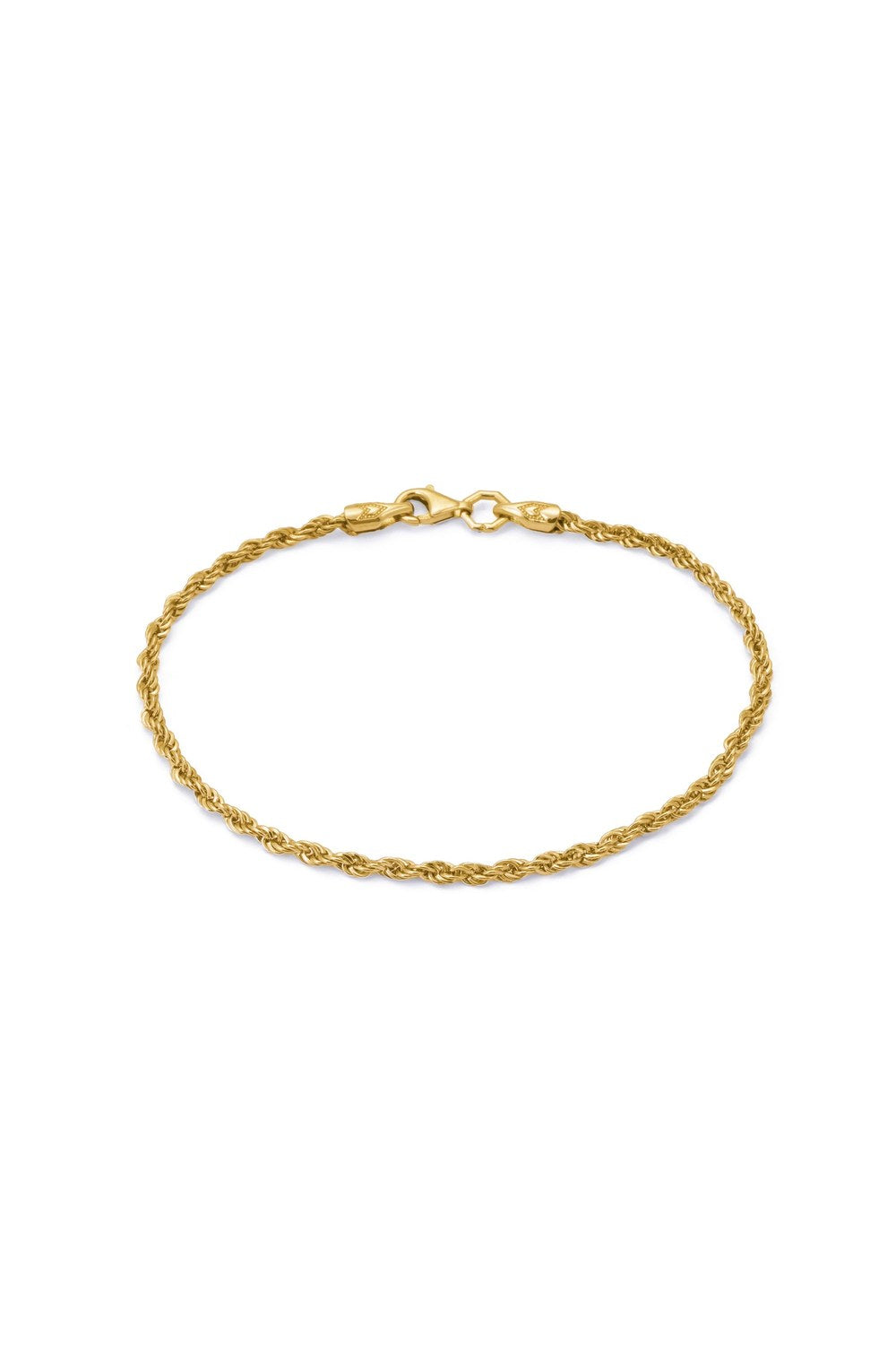 Halat Zincir Bileklik, Gold - 0
