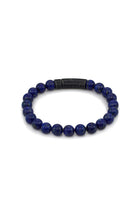 Lapis Lazuli Taşlı Kalın Bileklik, Oksitli - 1