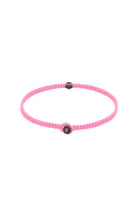 Sekizgen Detaylı Makrome Bileklik, Pembe - Oksitli - 1