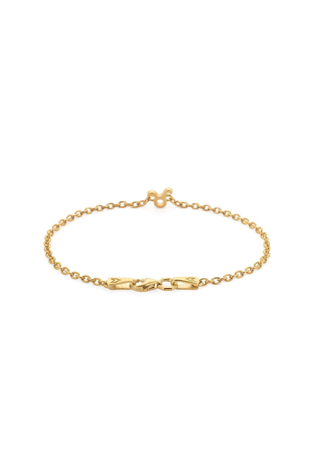 Burç Sembollü Zincir Bileklik, Gold - 7