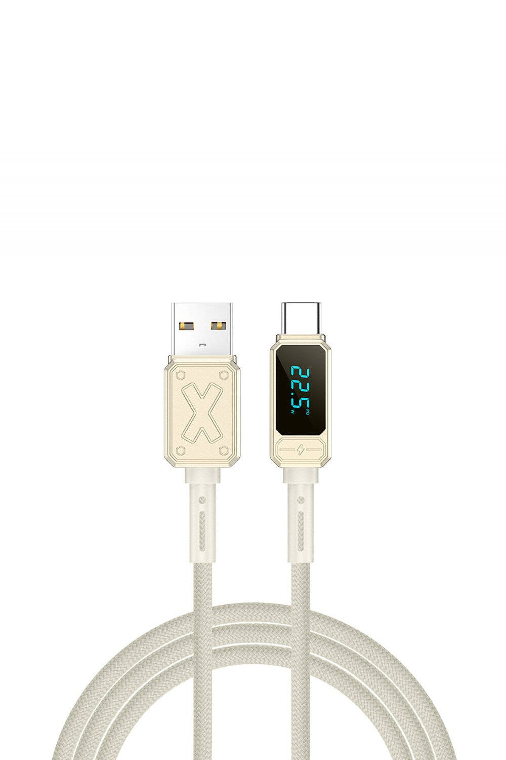 Wi-C038 Titan Serisi Usb-A - Type-C Led Göstergeli Şarj Kablosu, 66 W, 1,2 M - 3
