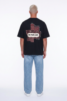 Erkek Ffb Patch Oversize T-Shirt Siyah - 0