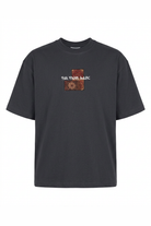 Erkek Ffb Patch Oversize T-Shirt Füme - 5