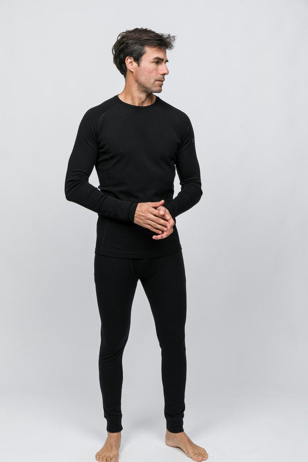 Thermawool Merino Yünü Termal İçlik Tayt 195 Gr, Siyah - 2