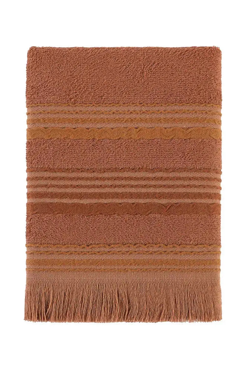 New Derin Bambu Yüz Havlusu 50x90 Cm Cinnamon Ash - 2