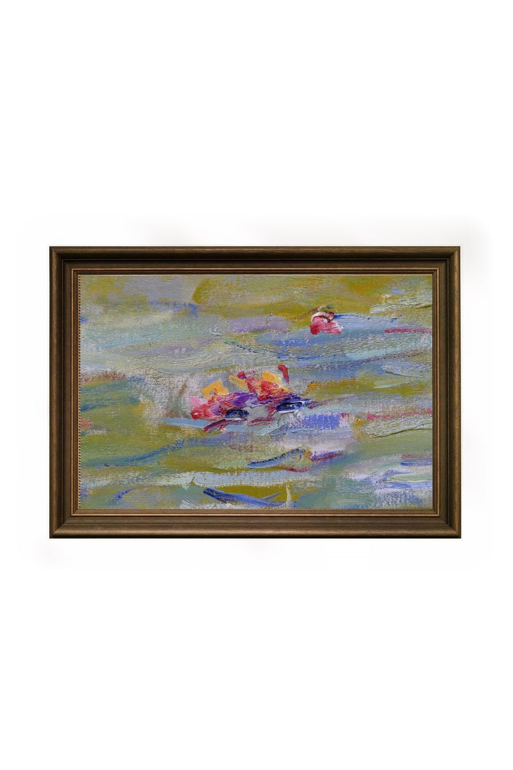Claude Monet - Nilüfer Göleti Detayı - 3
