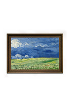 Vincent Van Gogh - Fırtına Bulutları Altında Buğday Tarlası - 3
