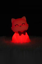 Silikon Gece Lambası Kedi Tosh Beyaz - 8
