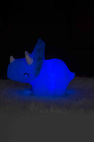 Silikon Gece Lambası Triceratops Pembe - 0