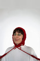 Red Bow Tie Bonnet - 2