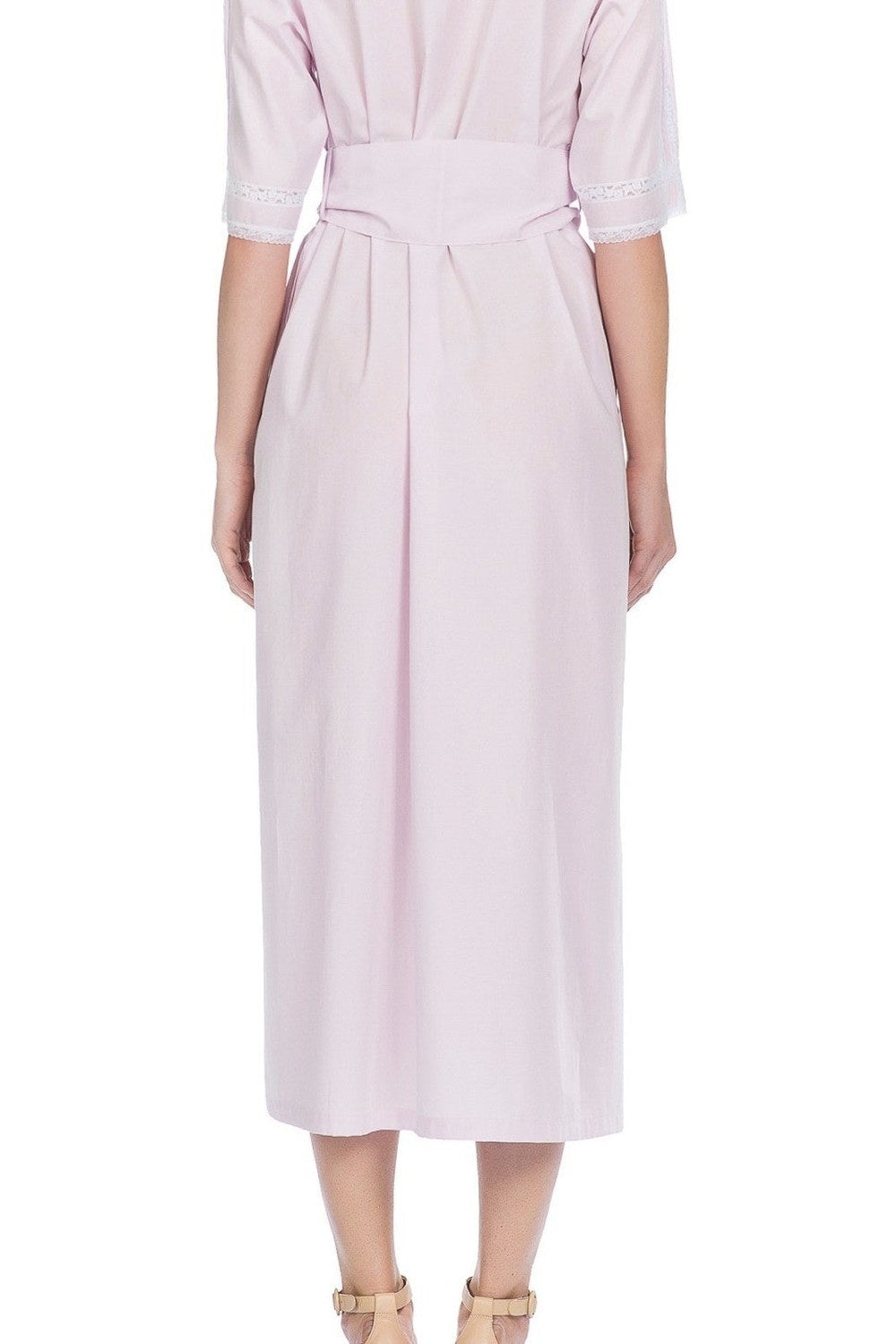 Boleyn Pamuklu Sabahlık, Pembe - 2
