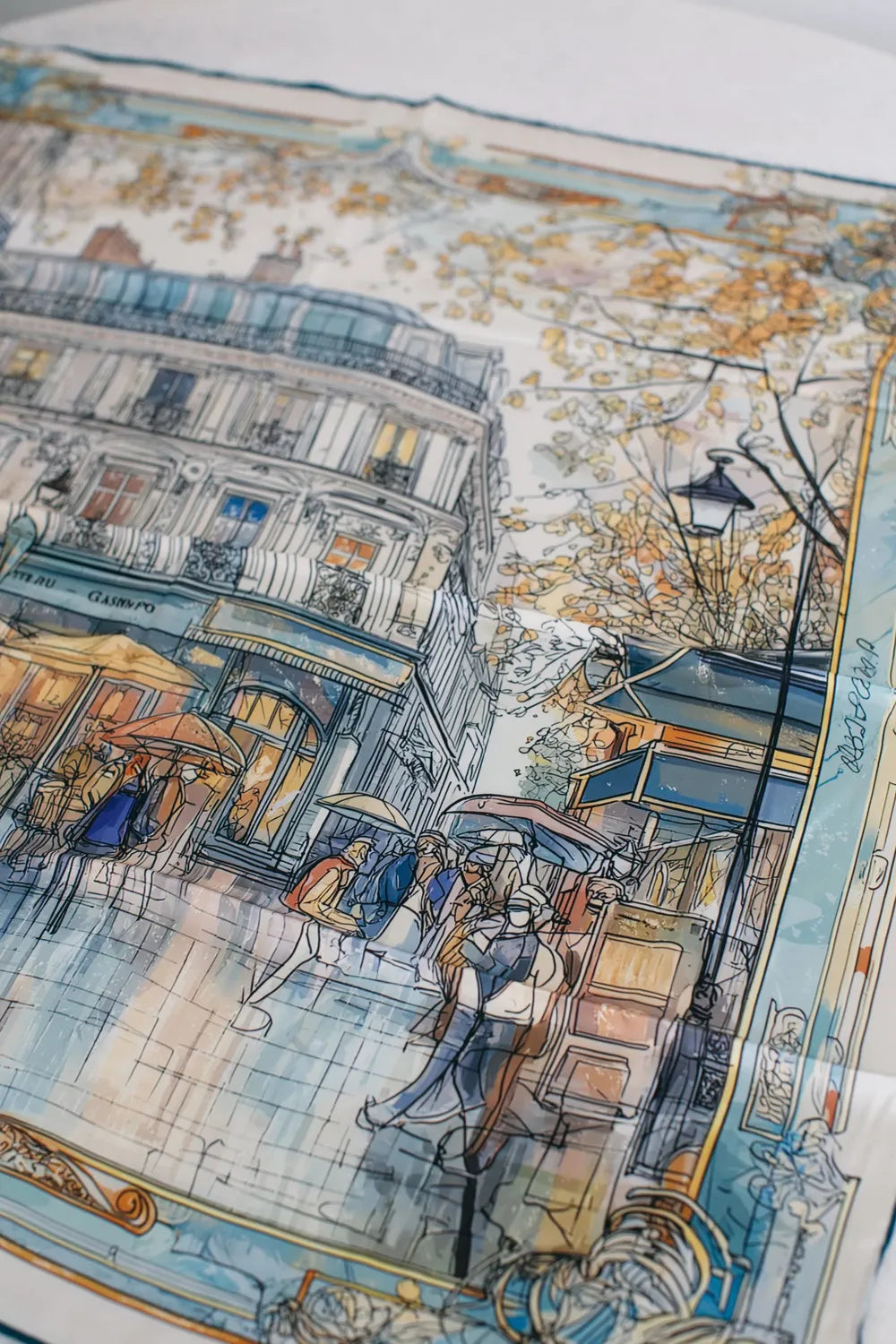 Saint-Germain İpek Fular - 1