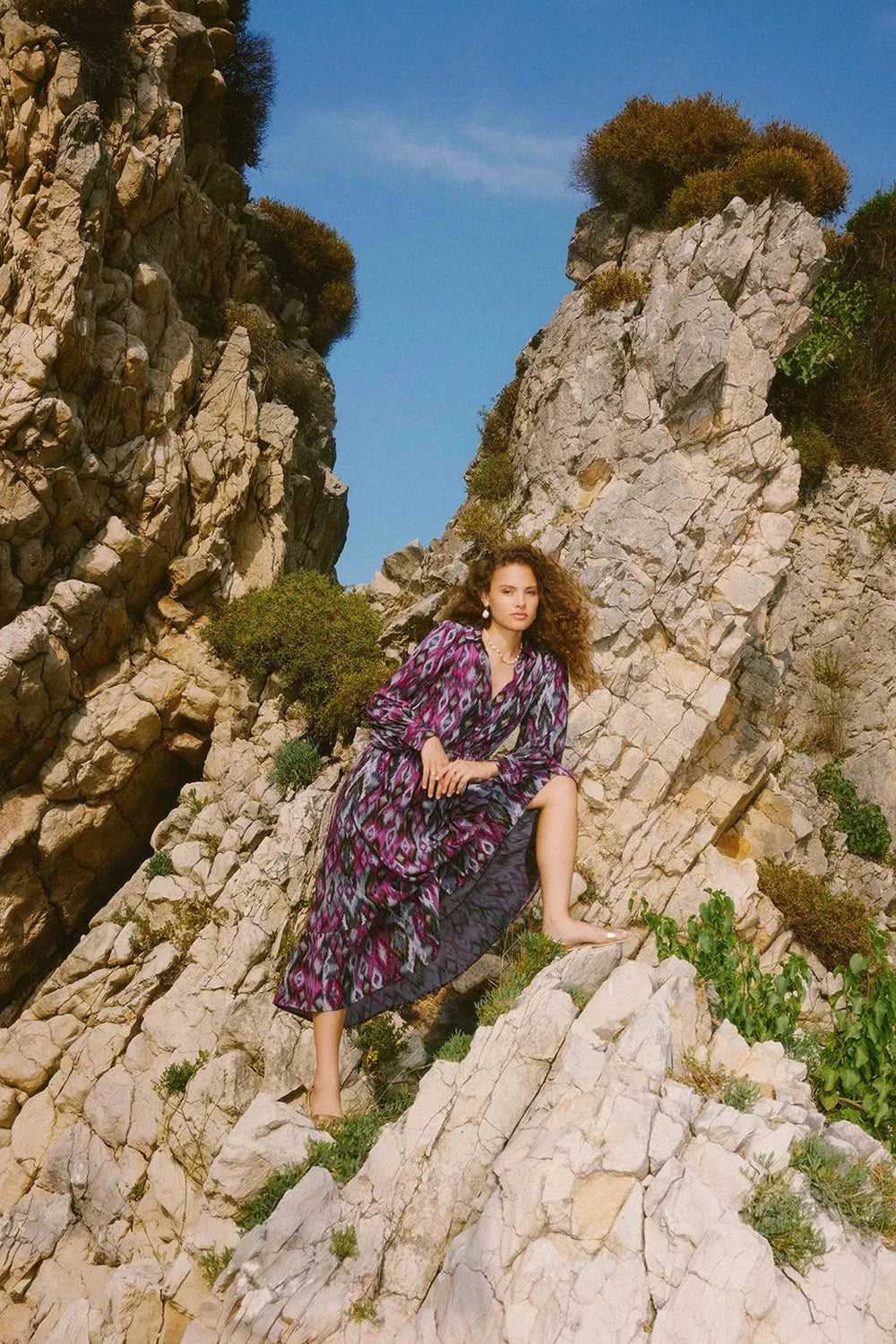 Ikat Uzun Elbise - 5