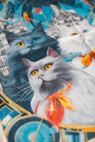 La Ville Des Chats İpek Fular - 0