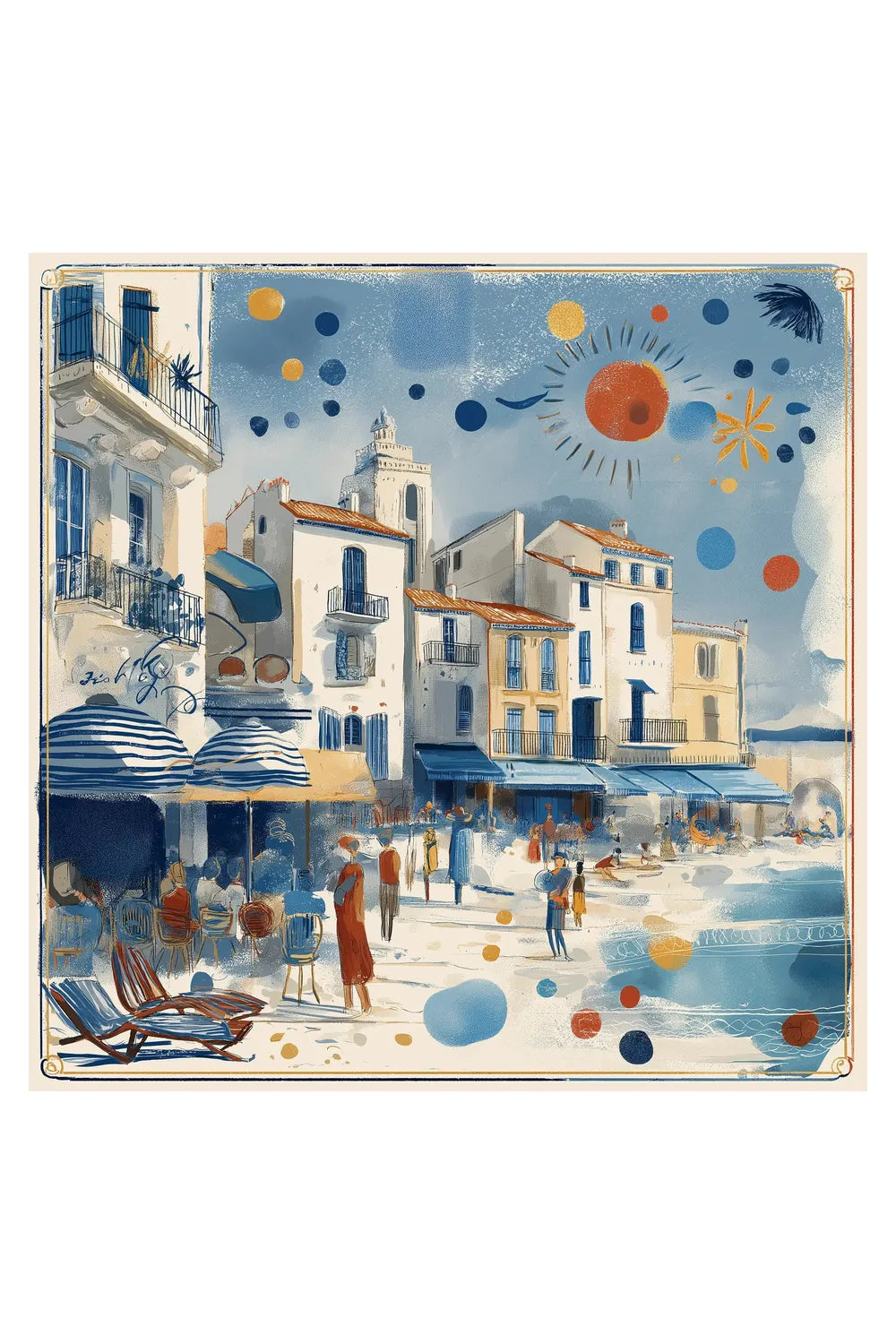 L’ÉTé À Saint-Tropez İpek Fular - 2