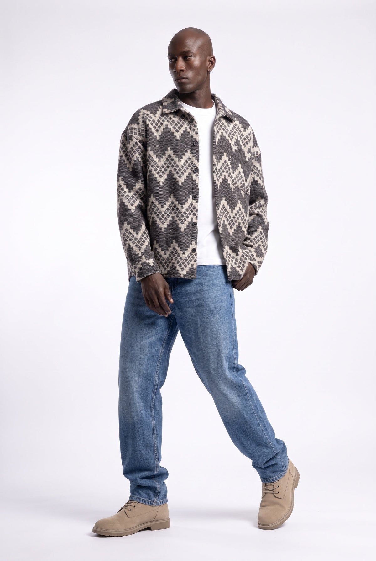 Oversize Flanel Oduncu Gömlek