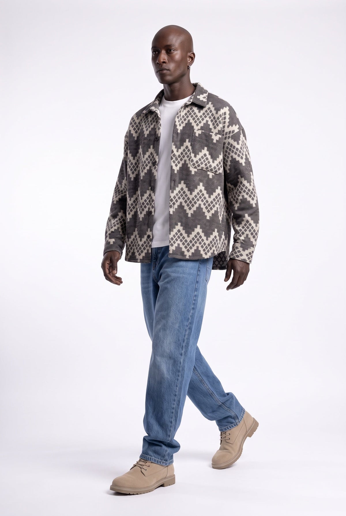 Oversize Flanel Oduncu Gömlek