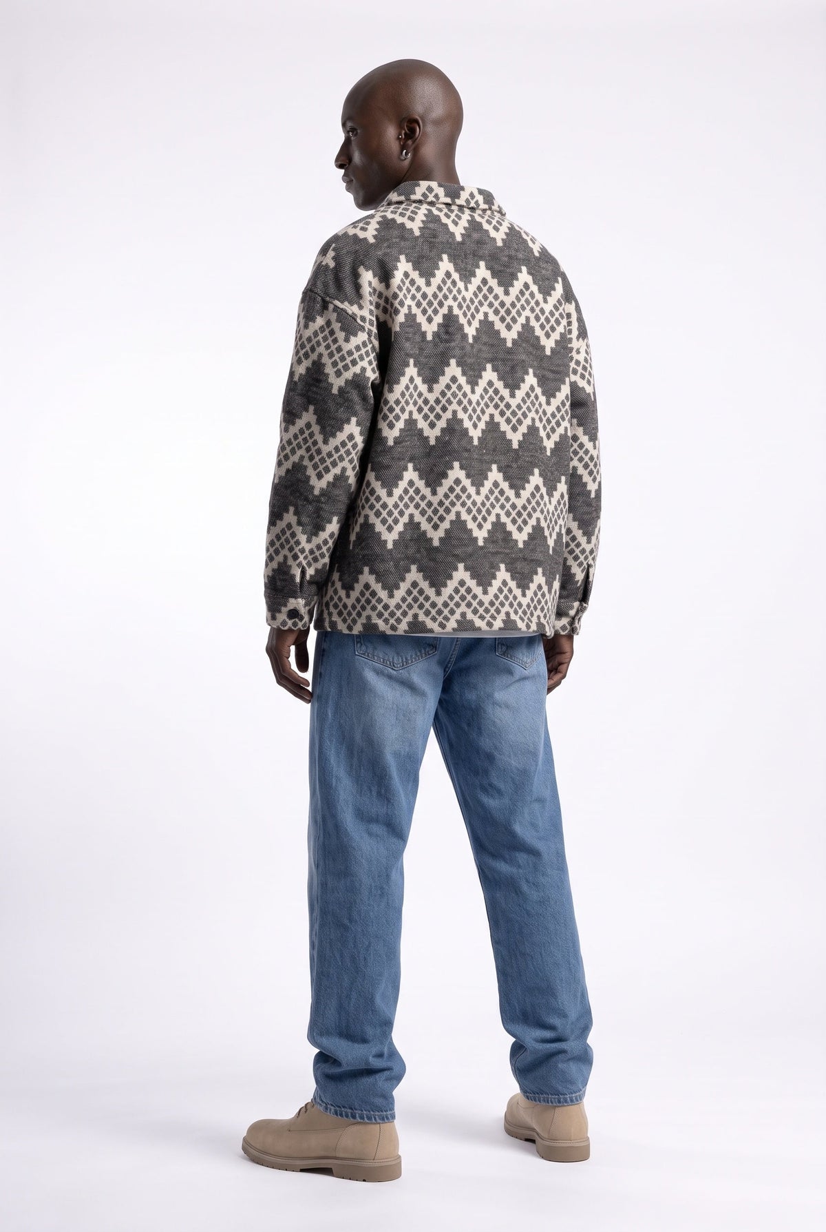 Oversize Flanel Oduncu Gömlek