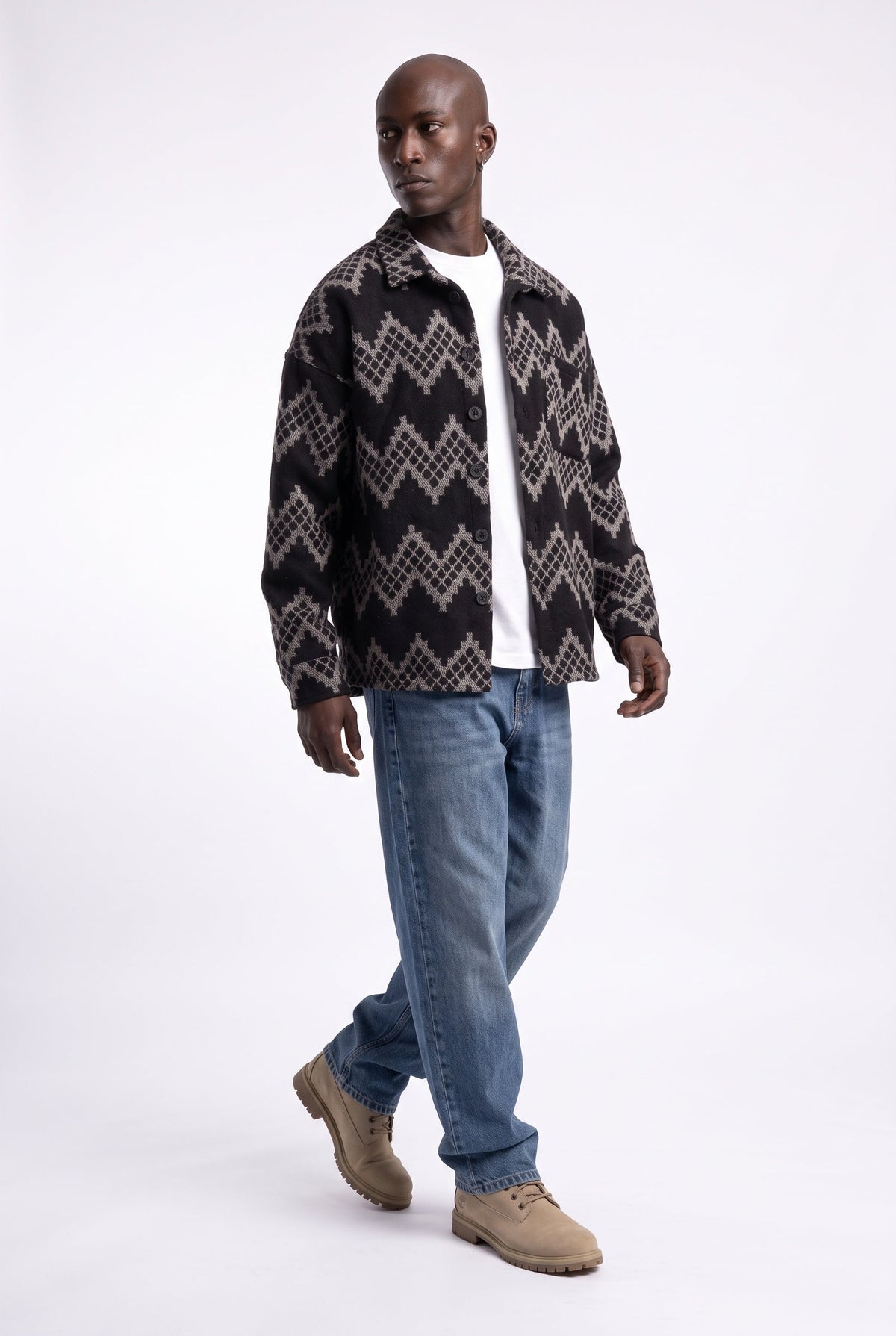 Oversize Flanel Oduncu Gömlek