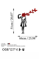 Model-427-A Dekoratif Yosun Duvar Tablosu - 6