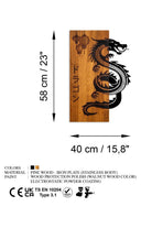 Ma-438 Ahşap Metal Duvar Tablosu - 6