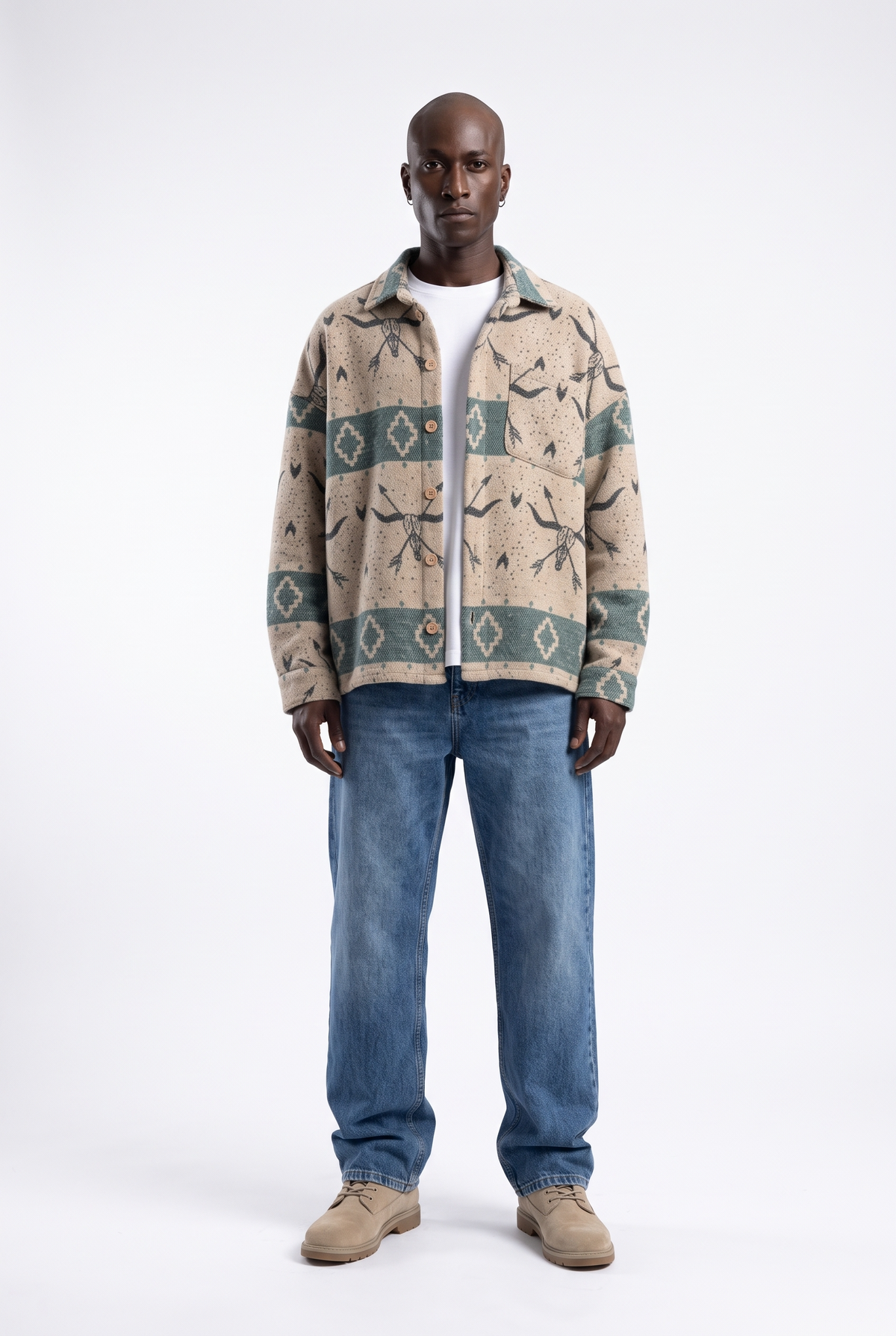 Oversize Flanel Oduncu Gömlek