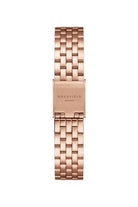 Ivy Dikdörtgen Rose Gold Kasa Beyaz Kadran Kadın Kol Saati - 2