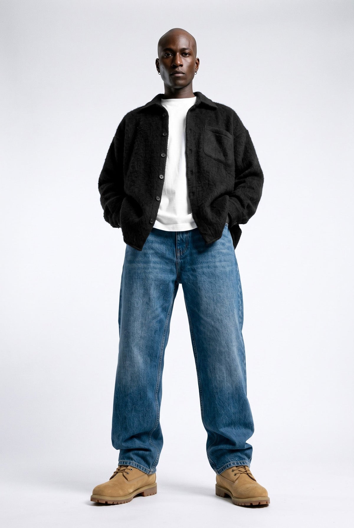 Oversize Flanel Oduncu Gömlek