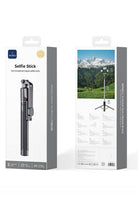 Dolgu Işıklı Teleskopik Tripod ve Selfie Çubuğu - 6