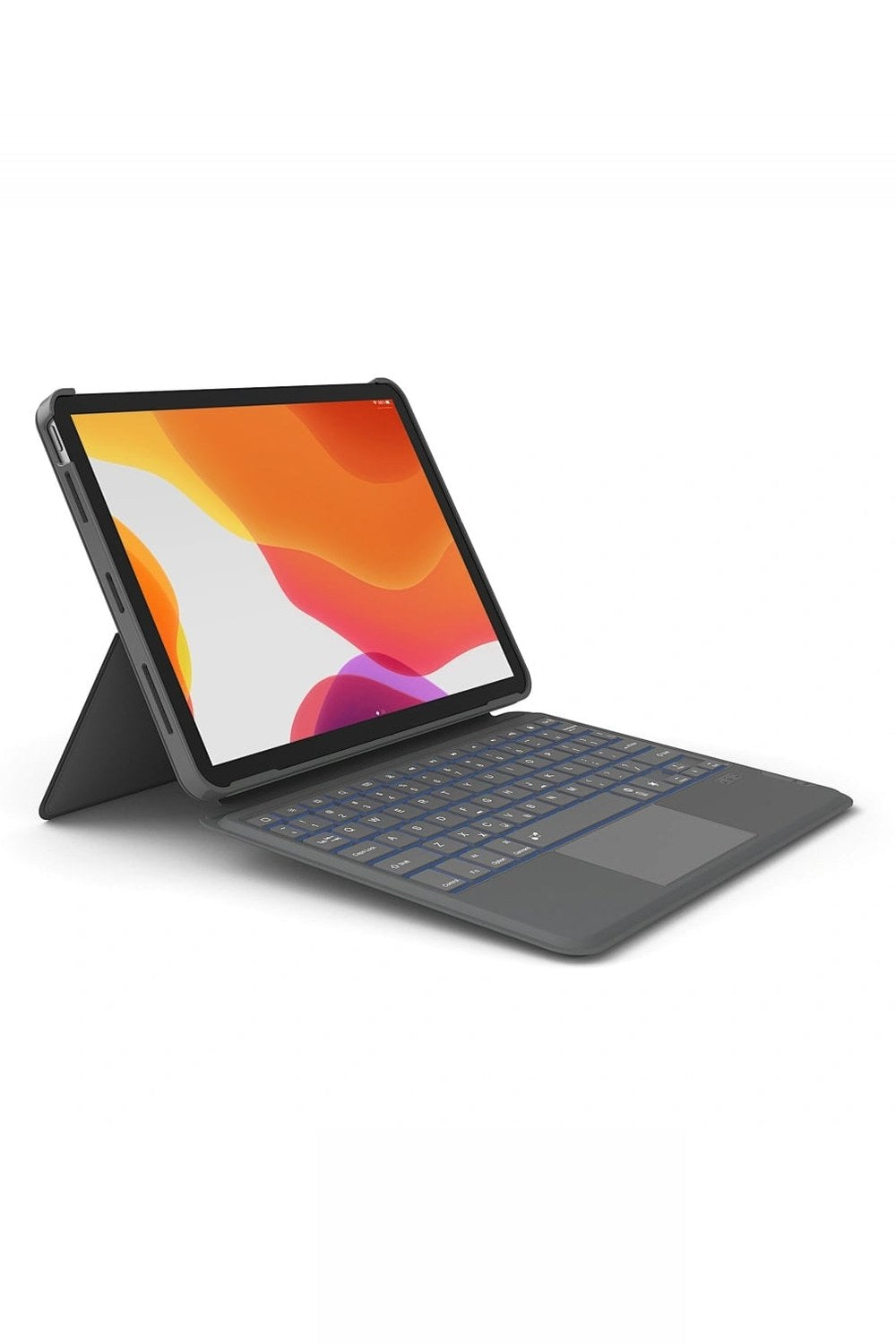 LED Işıklı Klavyeli iPad Kılıfı - 0
