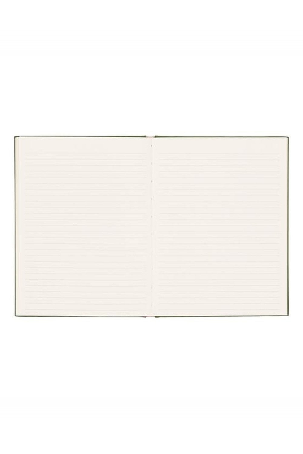 A Dopo At Desenli Yumuşak Dokulu Kapaklı Çizgili Defter, Turuncu-Mavi - 2