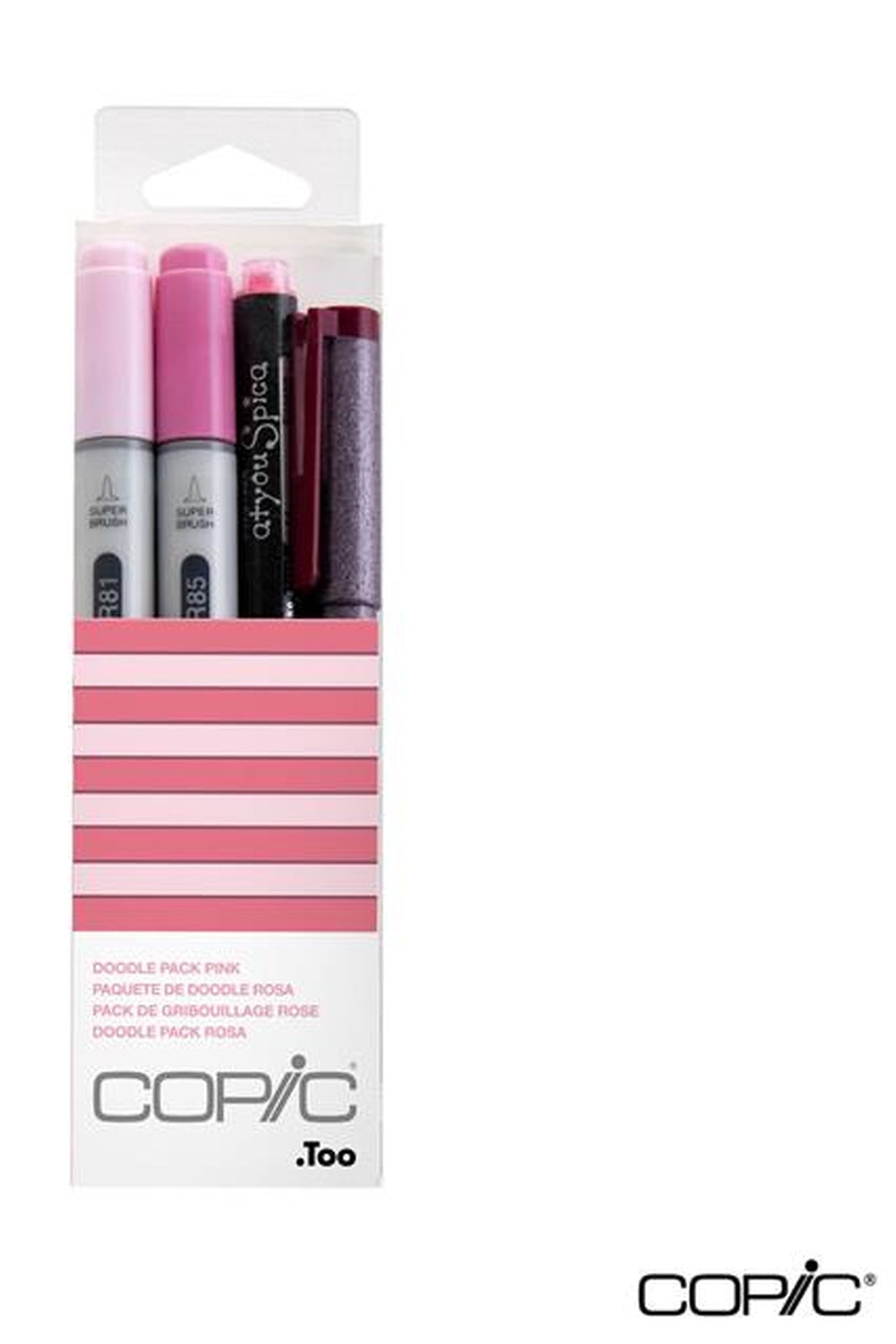 Ciao Doodle Pack Pink 4'lü Çizim Kalemi Seti - 0