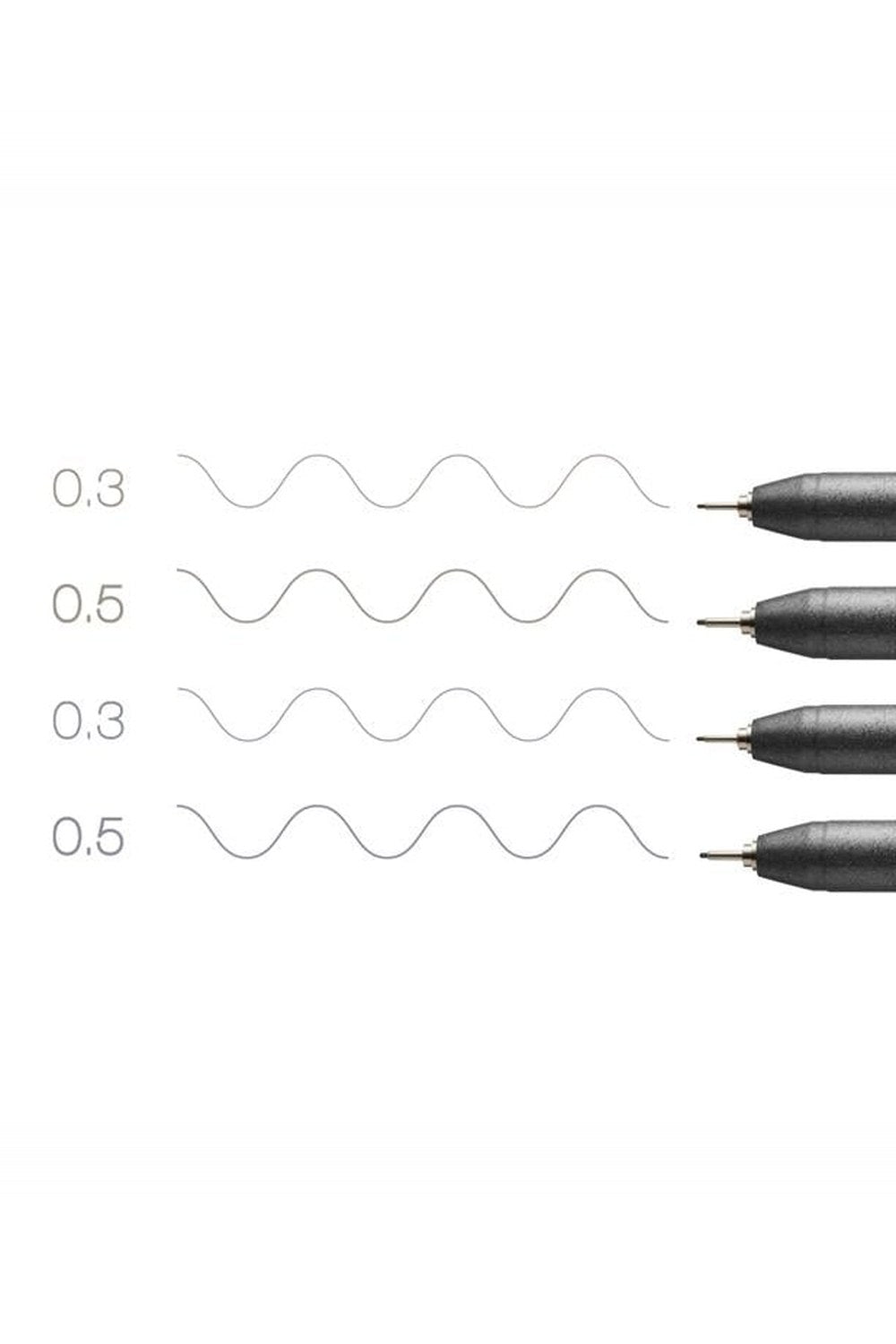 Multiliner Classic Color Çizim Kalemi 4'lü Seti - 2