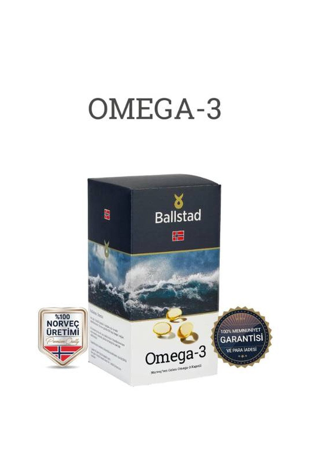 Omega-3 Balık Yağı Kapsül – Epa & Dha İçeren Takviye - 0