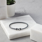 Aw Hook Bangle In Oxide