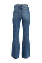 2be4A-Kadın Dar Kesim Bol Paça Denim Pantolon-2-fleurdirect.live