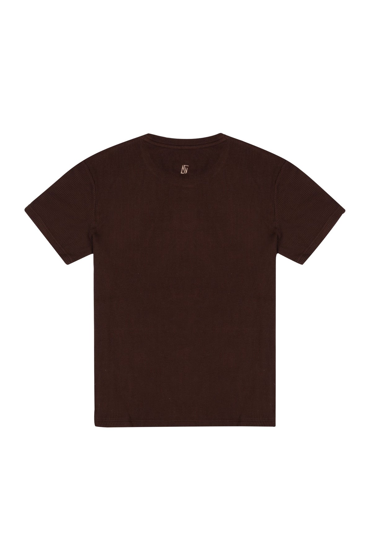 Waffle T-Shirt - Kahverengi