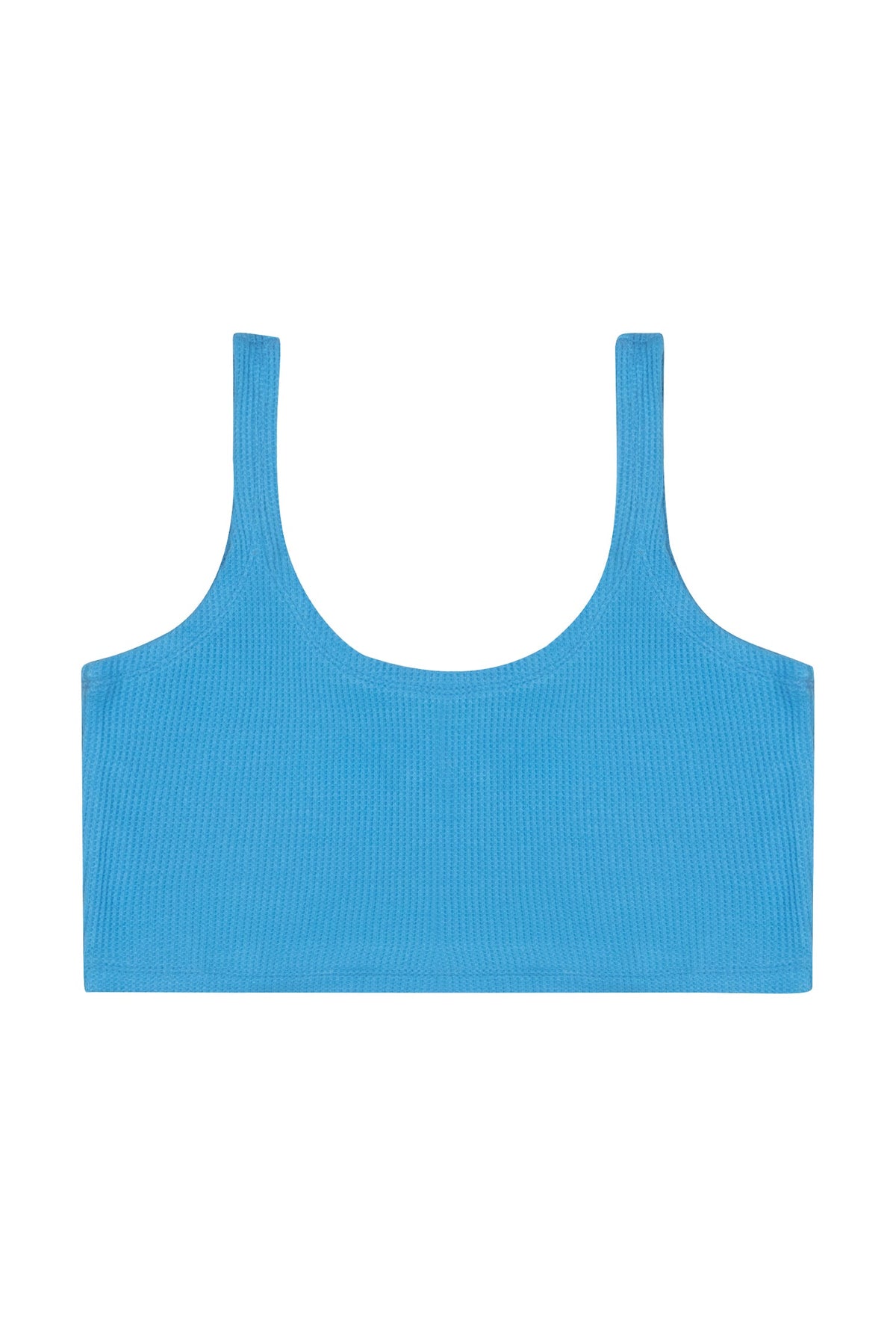 Waffle Tank Top - Mavi