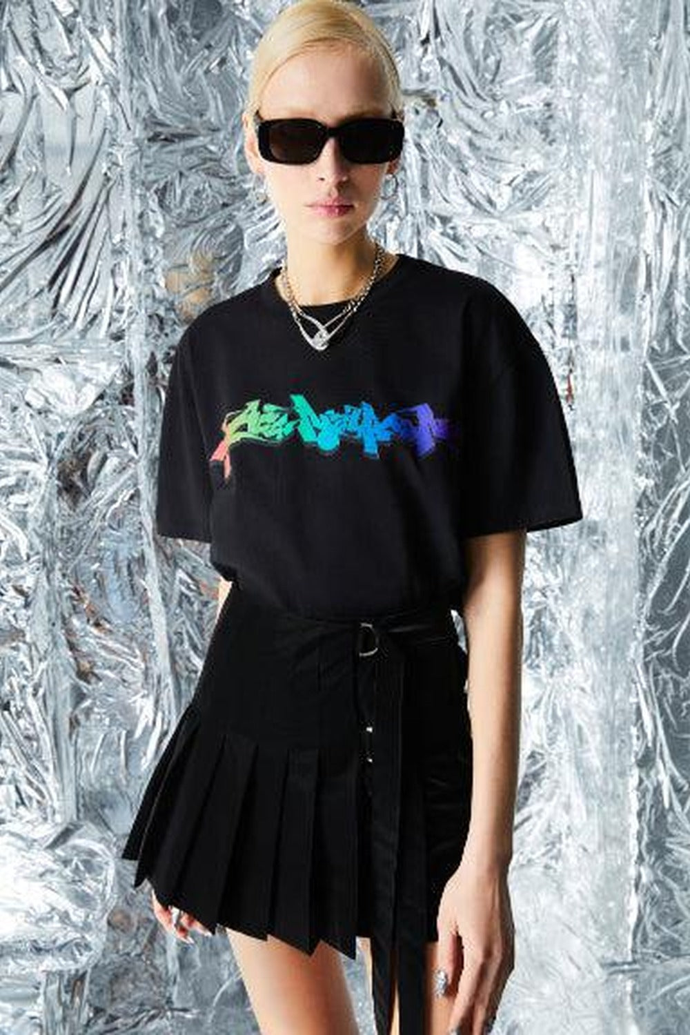 Ace Nayman-Autumn Pleated Skirt-Etek-3-fleurdirect.live